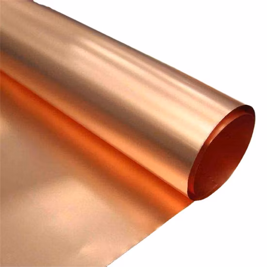 Customized Various Size Brass Heating Copper Coil Strip/Tape Copper Foil Strip